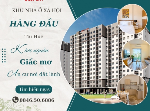 Thêm cơ hội sở hữu nhà tại KĐT đẳng cấp cho người thu nhập thấp Huế 
